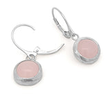 Rose Quartz Dangle earrings