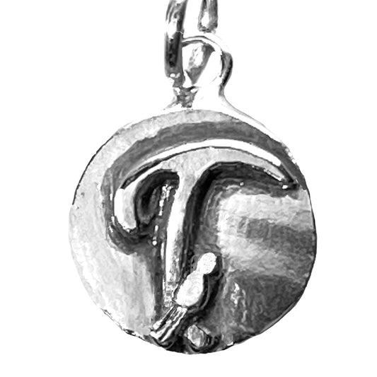 Letters with Life Charm — T