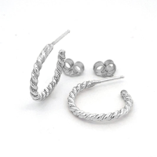 Mini Twisted Hoops