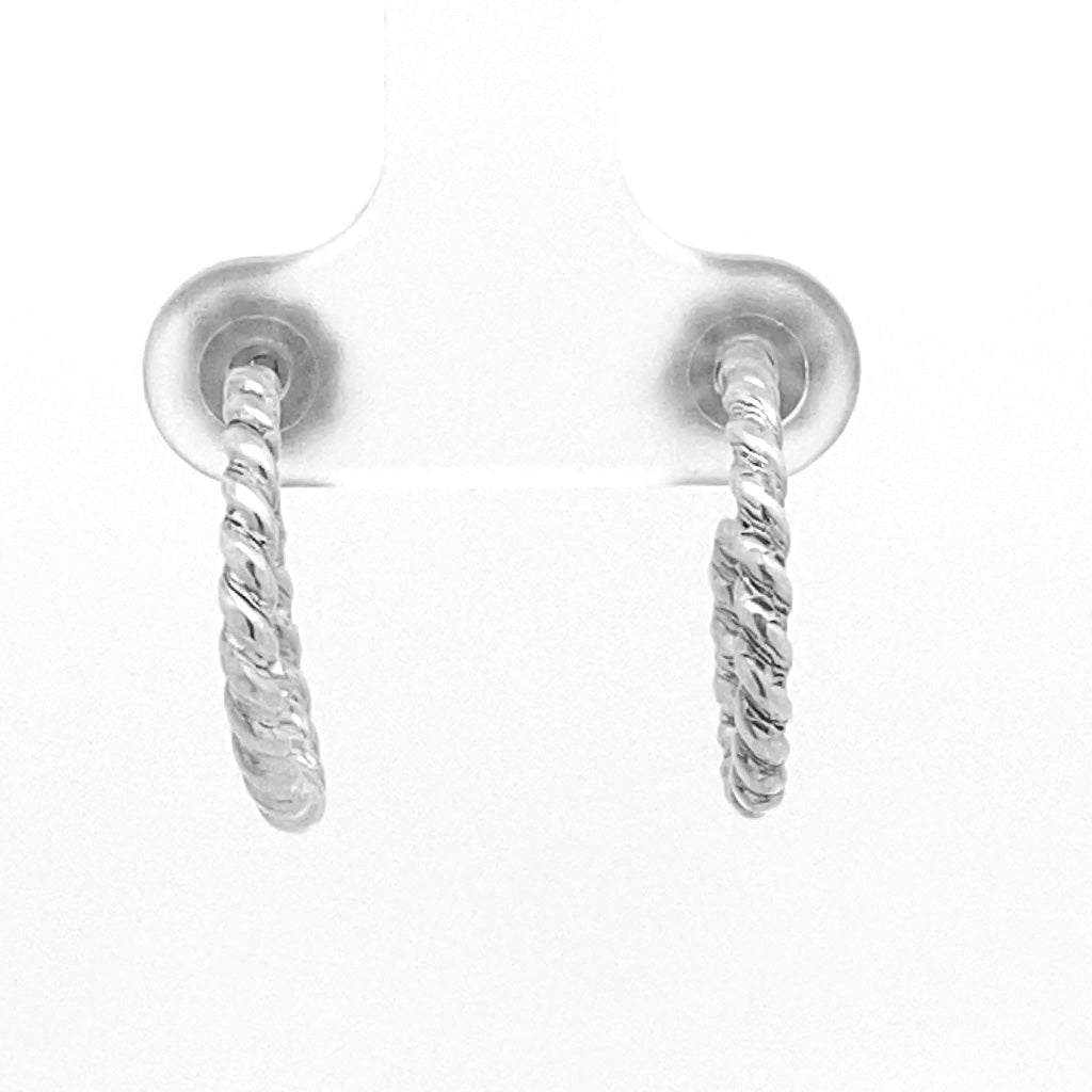 Mini Twisted Hoops