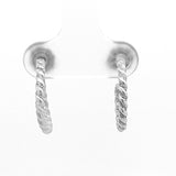 Mini Twisted Hoops