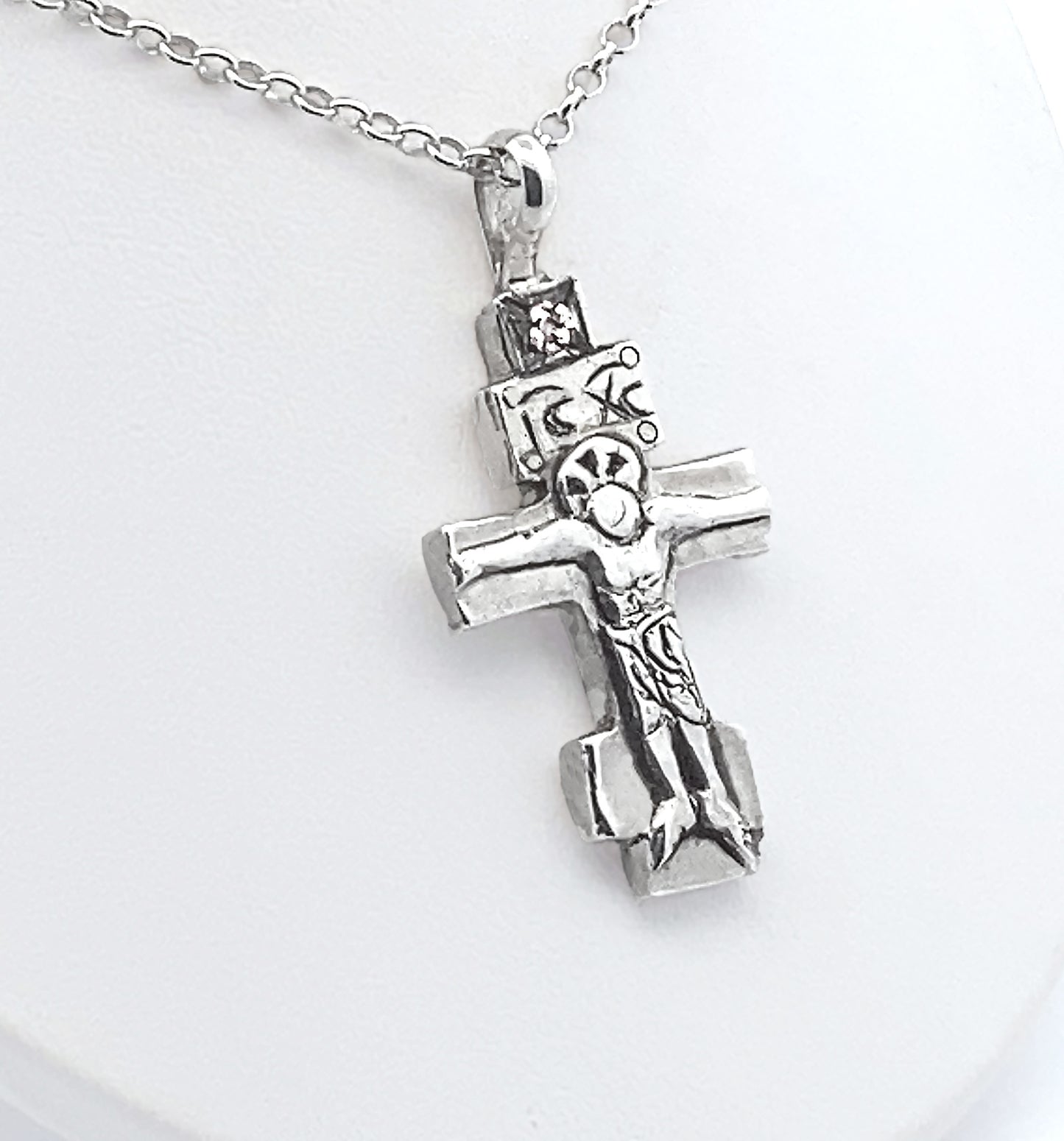 Ukrainian Cross Pendant