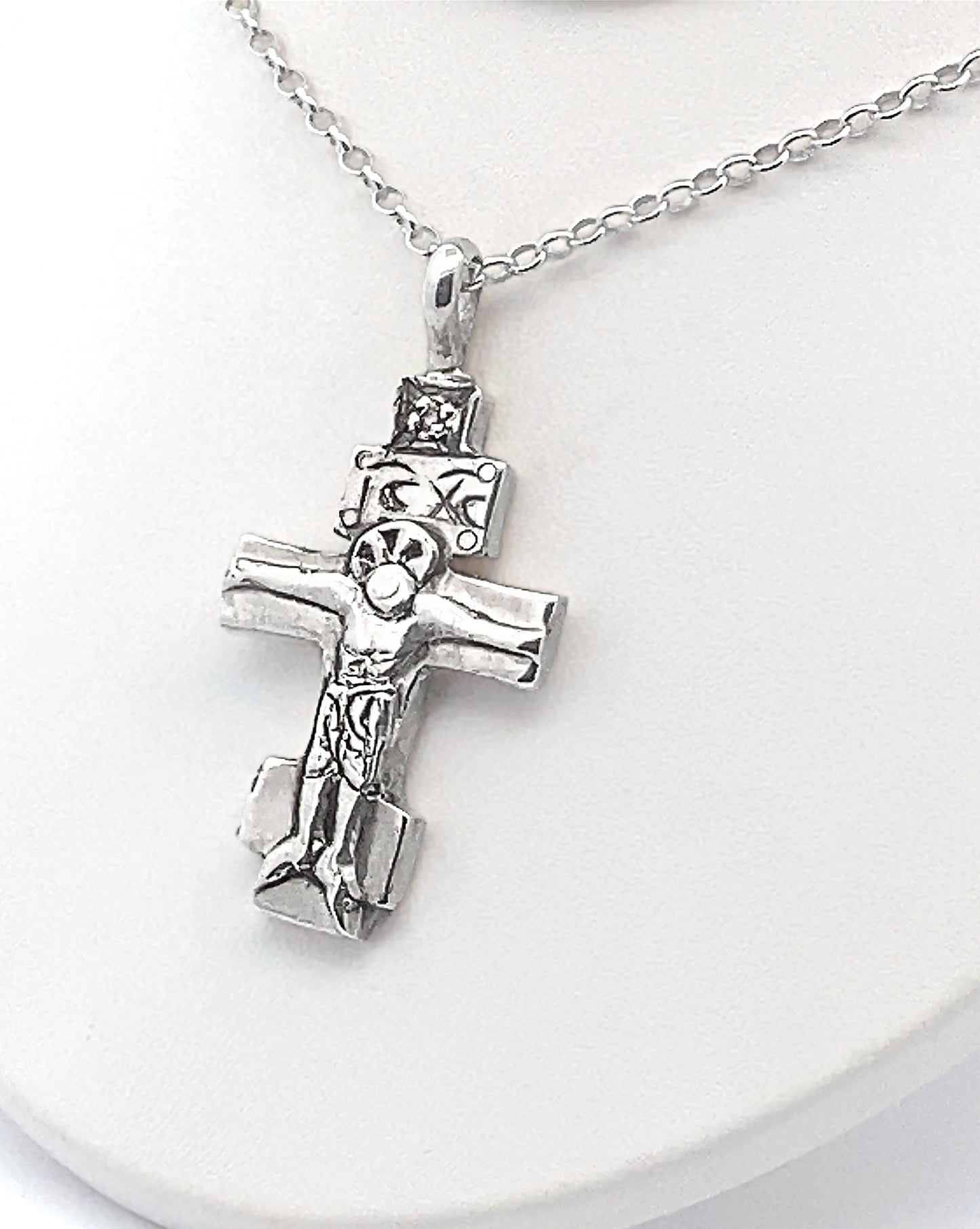 Ukrainian Cross Pendant