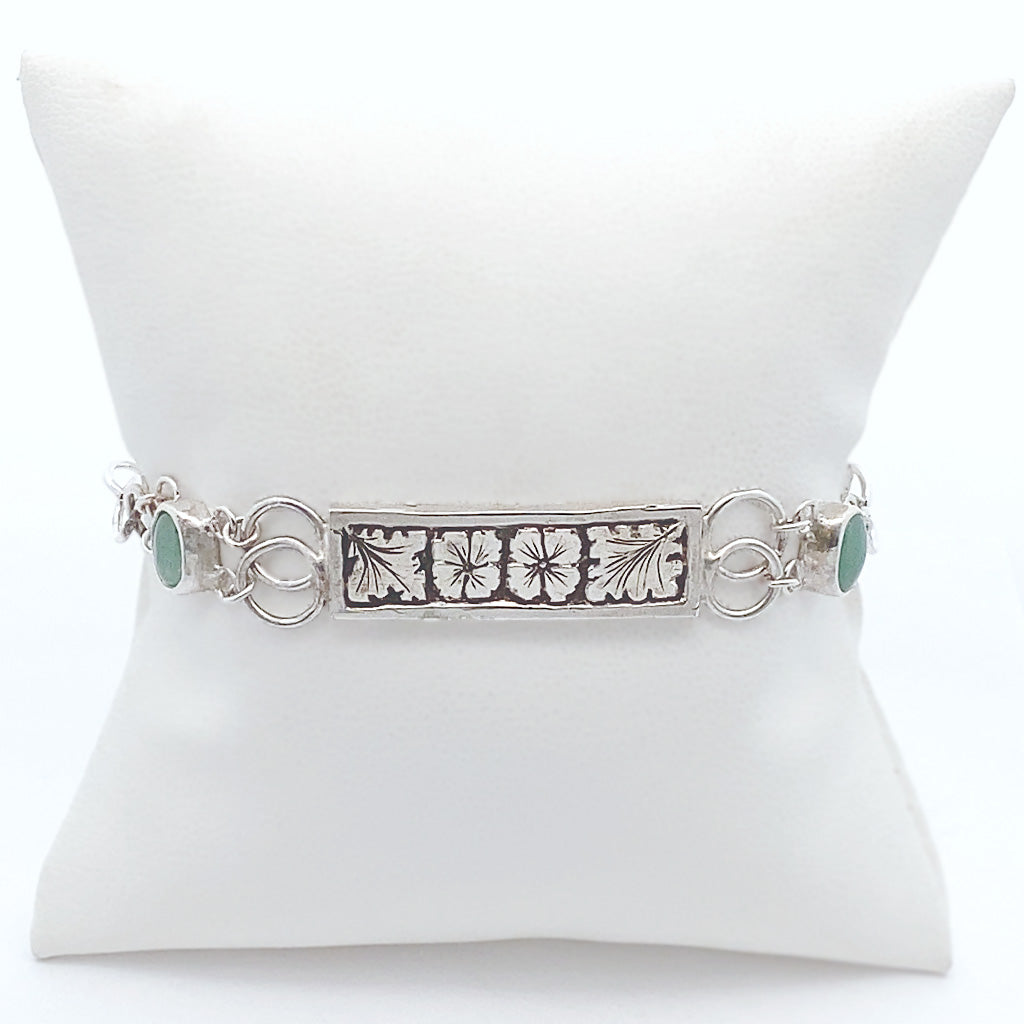 Violet Leaf Bracelet