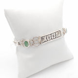 Violet Leaf Bracelet