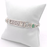 Violet Leaf Bracelet