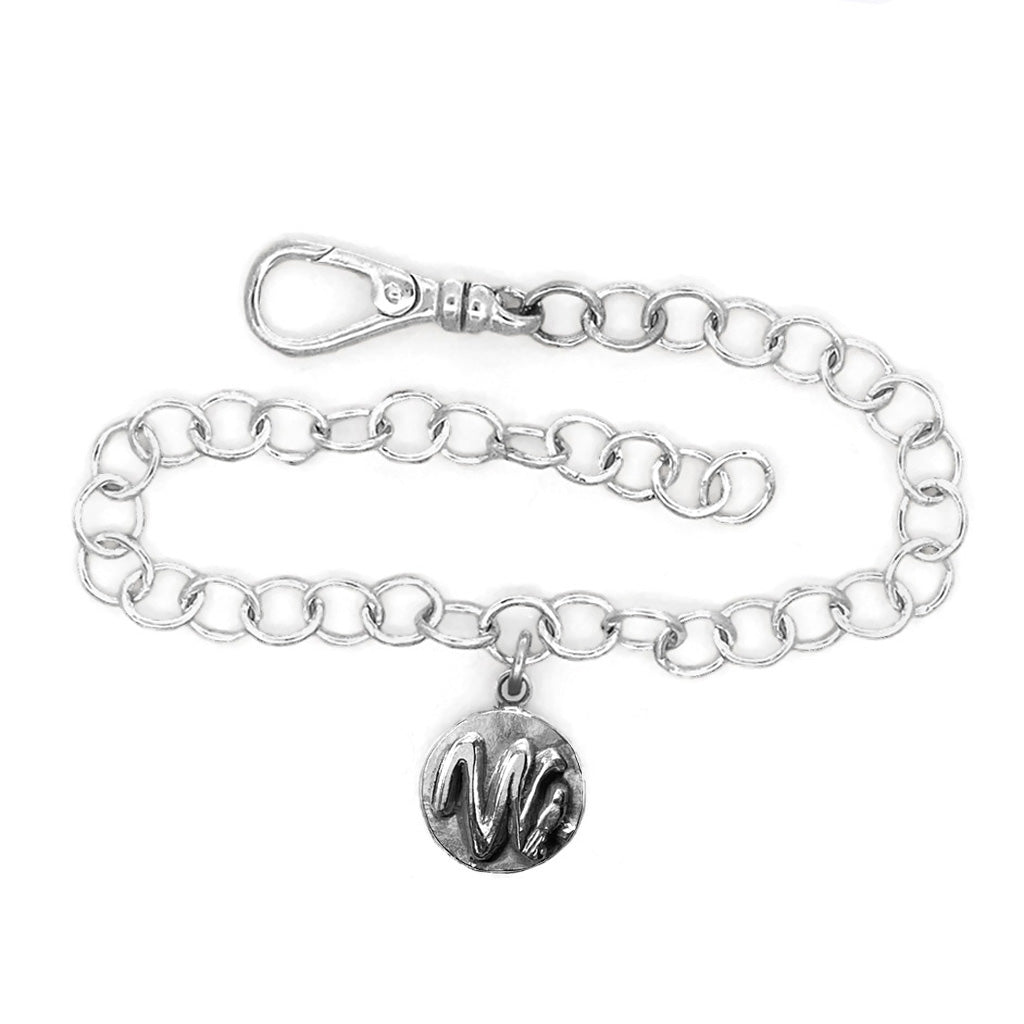 Letters with Life Charm — W