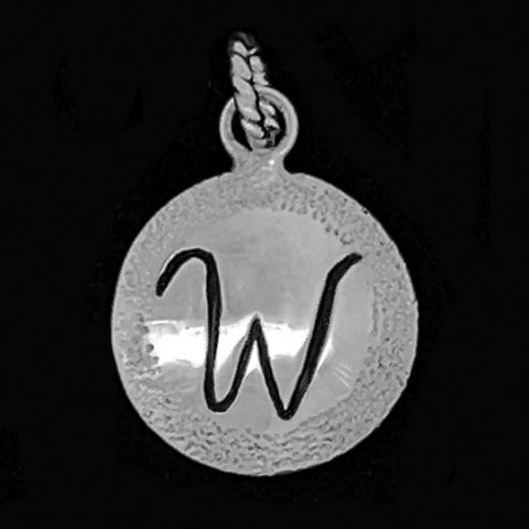 Monogram Charm - W