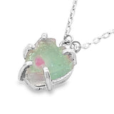 Wateremelon Tourmaline Necklace