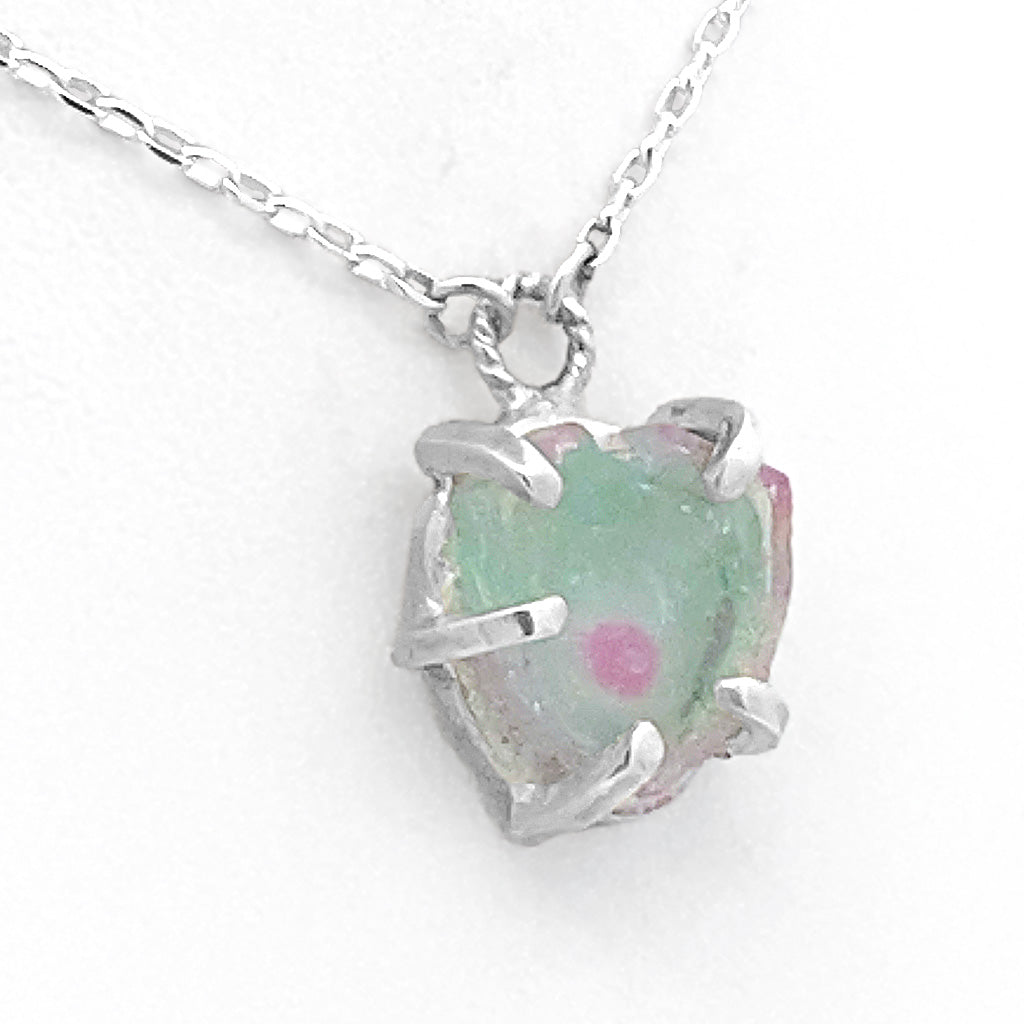 Wateremelon Tourmaline Necklace