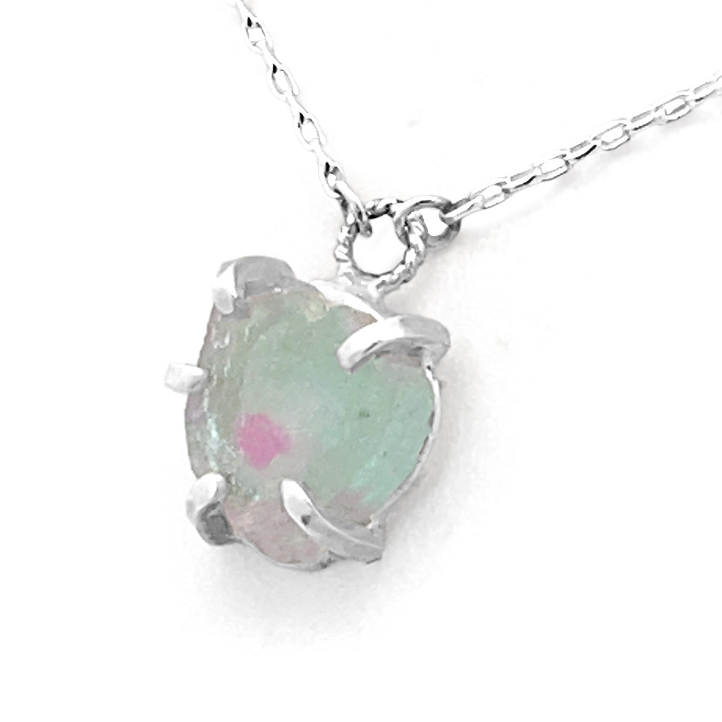 Wateremelon Tourmaline Necklace
