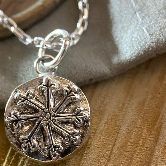 Winter Season Snowflake Charm