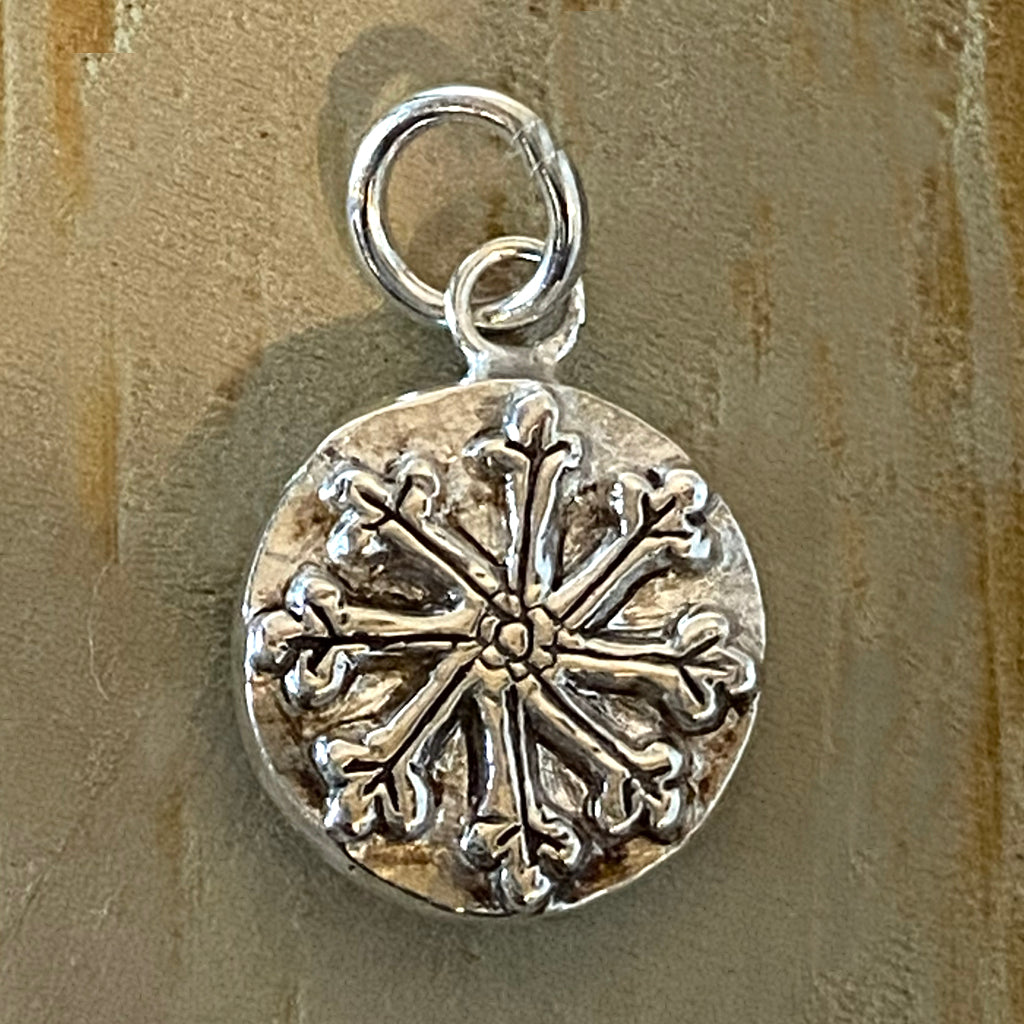 Winter Season Snowflake Charm