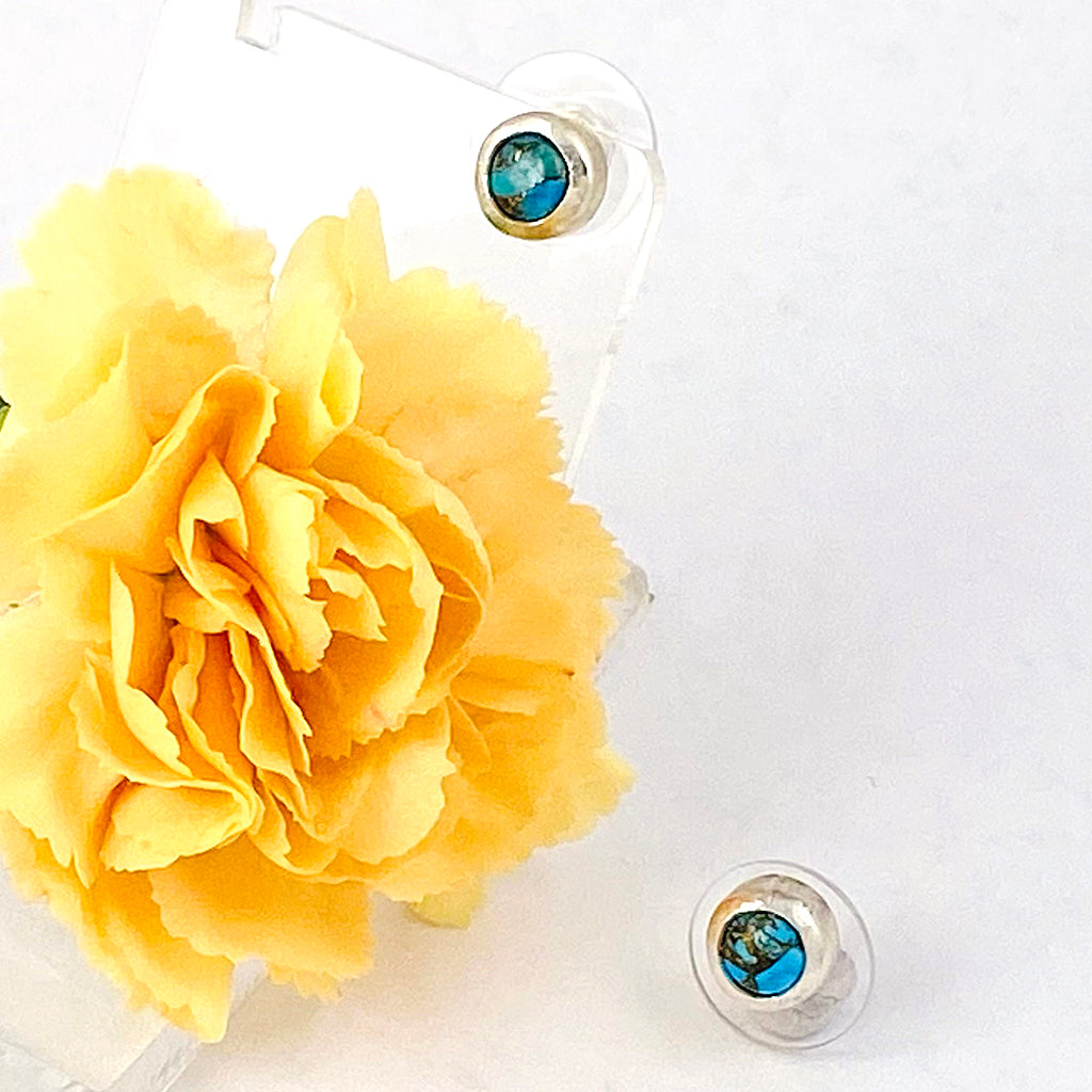 Turquoise Post earrings